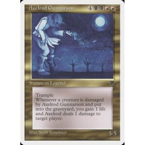 Chronicles - 72 - Axelrod Gunnarson - Rare - BR - Non-foil (Front)
