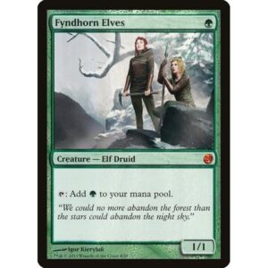 From the Vault: Twenty - 4 - Fyndhorn Elves - Mythic - G - Foil (Front)