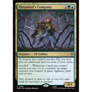 The Hobbit - 168 - Thranduil's Company - Rare - UG - Non-foil (Front)