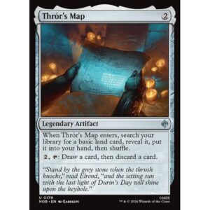 The Hobbit - 179 - Thrór's Map - Uncommon - C - Non-foil (Front)
