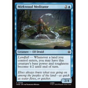 The Hobbit - 48 - Mirkwood Meditator - Common - U - Non-foil (Front)