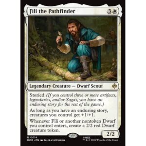 The Hobbit - 14 - Fíli the Pathfinder - Rare - W - Non-foil (Front)