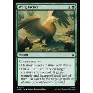 The Hobbit - 139 - Warg Tactics - Common - G - Non-foil (Front)