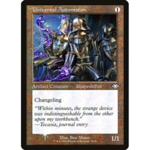 Modern Horizons 1 Timeshifts - 38 - Universal Automaton - Uncommon - C - Foil (Front)