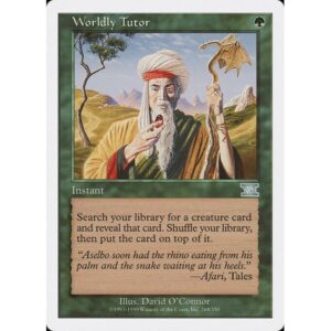 Classic Sixth Edition - 269 - Worldly Tutor - Uncommon - G - Non-foil (Front)