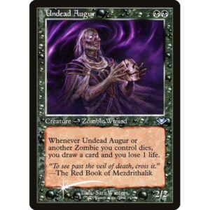 Modern Horizons 1 Timeshifts - 15 - Undead Augur - Uncommon - B - Foil Etched (Front)