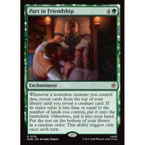 The Hobbit - 134 - Part in Friendship - Rare - G - Non-foil (Front)