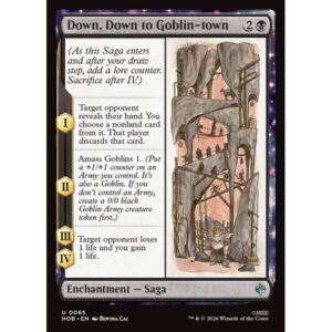 The Hobbit - 65 - Down, Down to Goblin-town - Uncommon - B - Non-foil (Front)