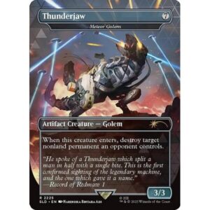 Secret Lair Drop - 2225 - Meteor Golem - Rare - C - Non-foil (Front)