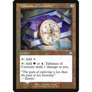Modern Horizons 1 Timeshifts - 35 - Talisman of Curiosity - Uncommon - C - Foil Etched (Front)