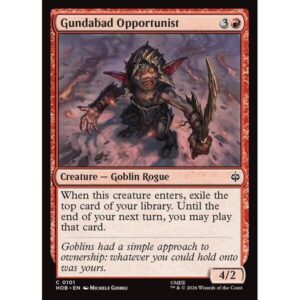 The Hobbit - 101 - Gundabad Opportunist - Common - R - Non-foil (Front)