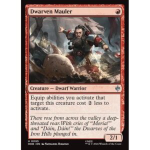 The Hobbit - 95 - Dwarven Mauler - Uncommon - R - Non-foil (Front)