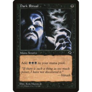Tempest - 118 - Dark Ritual - Common - B - Non-foil