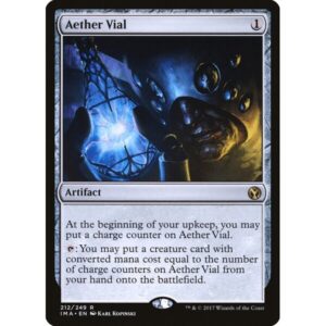 Iconic Masters - 212 - Aether Vial - Rare - C - Foil