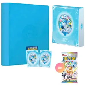 Alternative view of Pokemon Terastal Gathering Glaceon Binder Set (Kinesisk)
