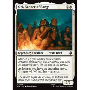 The Hobbit - 23 - Ori, Keeper of Songs - Common - W - Non-foil (Front)