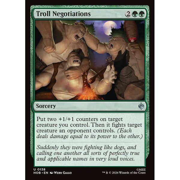 The Hobbit - 138 - Troll Negotiations - Uncommon - G - Non-foil (Front)