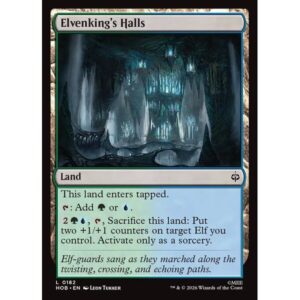 The Hobbit - 182 - Elvenking's Halls - Common - C - Non-foil (Front)