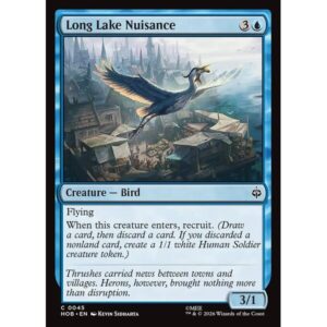 The Hobbit - 45 - Long Lake Nuisance - Common - U - Non-foil (Front)