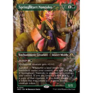 Modern Horizons 3 - 341 - Springheart Nantuko - Rare - G - Foil