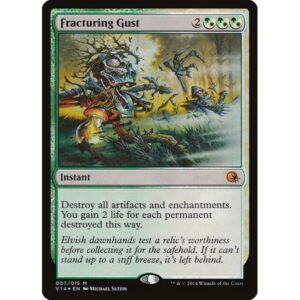 From the Vault: Annihilation - 7 - Fracturing Gust - Mythic - WG - Foil (Front)
