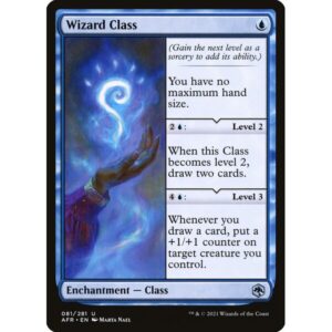Adventures in the Forgotten Realms - 81 - Wizard Class - Uncommon - U - Foil