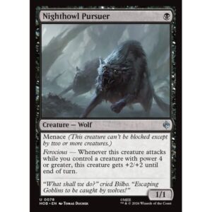 The Hobbit - 78 - Nighthowl Pursuer - Uncommon - B - Non-foil (Front)