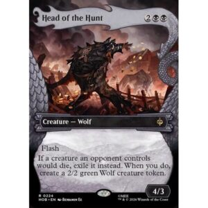 The Hobbit - 224 - Head of the Hunt - Rare - B - Non-foil (Front)