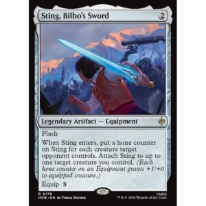 The Hobbit - 178 - Sting, Bilbo's Sword - Rare - C - Non-foil (Front)