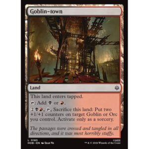 The Hobbit - 183 - Goblin-town - Common - C - Non-foil (Front)