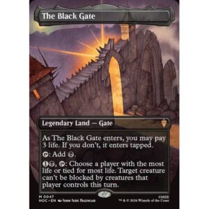 The Hobbit Eternal - 47 - The Black Gate - Mythic - C - Foil (Front)