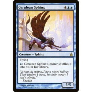 Ravnica: City of Guilds - 39 - Cerulean Sphinx - Rare - U - Non-foil (Front)