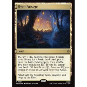 The Hobbit - 181 - Elven Passage - Rare - C - Non-foil (Front)
