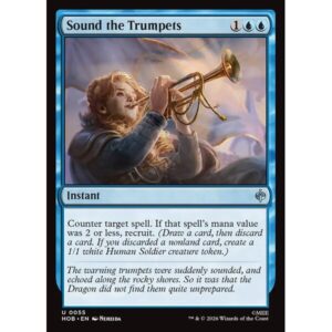 The Hobbit - 55 - Sound the Trumpets - Uncommon - U - Non-foil (Front)