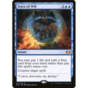 Double Masters - 51 - Force of Will - Mythic - U - Non-foil