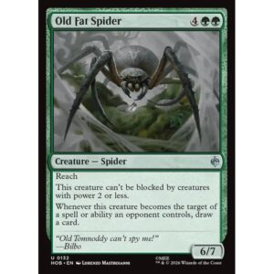 The Hobbit - 132 - Old Fat Spider - Uncommon - G - Non-foil (Front)