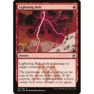 Masters 25 - 141 - Lightning Bolt - Uncommon - R - Non-foil