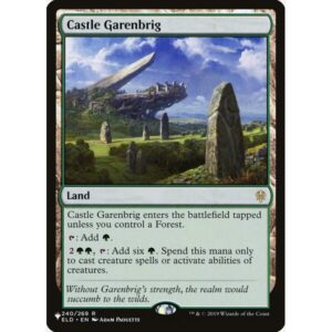 The List - ELD-240 - Castle Garenbrig - Rare - C - Non-foil