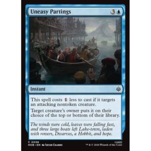 The Hobbit - 58 - Uneasy Partings - Common - U - Non-foil (Front)