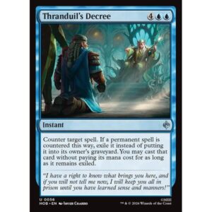 The Hobbit - 56 - Thranduil's Decree - Uncommon - U - Non-foil (Front)