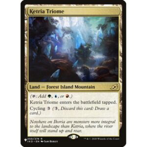 The List - IKO-250 - Ketria Triome - Rare - C - Non-foil
