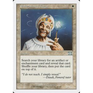 Classic Sixth Edition - 19 - Enlightened Tutor - Uncommon - W - Non-foil (Front)