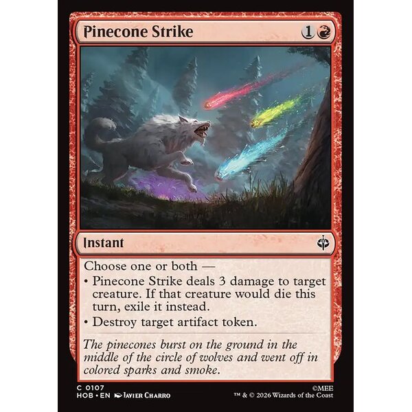 The Hobbit - 107 - Pinecone Strike - Common - R - Non-foil (Front)