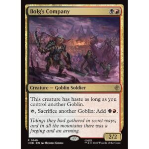 The Hobbit - 149 - Bolg's Company - Rare - BR - Non-foil (Front)