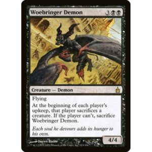 Ravnica: City of Guilds - 113 - Woebringer Demon - Rare - B - Non-foil (Front)