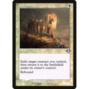 Modern Horizons 1 Timeshifts - 1 - Ephemerate - Uncommon - W - Foil (Front)
