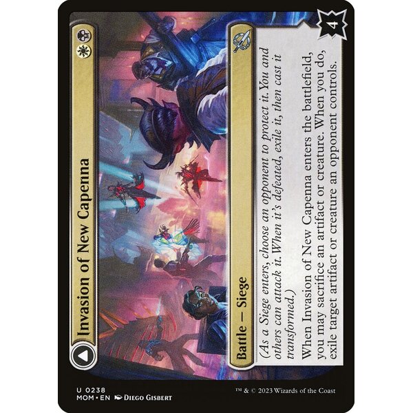 March of the Machine - 238 - Invasion of New Capenna // Holy Frazzle-Cannon - Uncommon - C - Foil