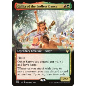 Theros Beyond Death - 338 - Gallia of the Endless Dance - Rare - RG - Non-foil