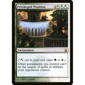 Ravnica: City of Guilds - 251 - Privileged Position - Rare - WG - Non-foil (Front)