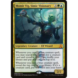 From the Vault: Lore - 9 - Momir Vig, Simic Visionary - Mythic - UG - Foil (Front)